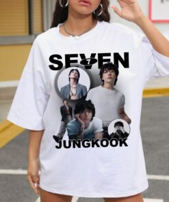 Vintage Jungkook Seven shirt,Jungkook Album Shirt,Seven by Jungkook Shirt,Kpop Bangtan Shirt,Jungkook Kpop Shirt