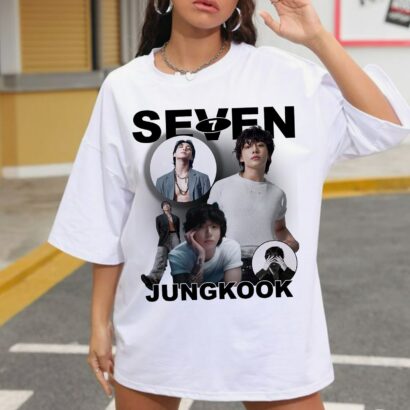 Vintage Jungkook Seven shirt,Jungkook Album Shirt,Seven by Jungkook Shirt,Kpop Bangtan Shirt,Jungkook Kpop Shirt