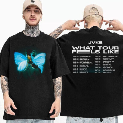 JVKE tour 2023 Shirt, JVKE What Tour Feels Like Shirt, JVKE Merch