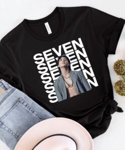 Jungkook Photo Shirt,Jungkook Seven Single Shirt,Jungkook Seven Album Shirt,Jungkook Lover Shirt,Army Concert Shirt