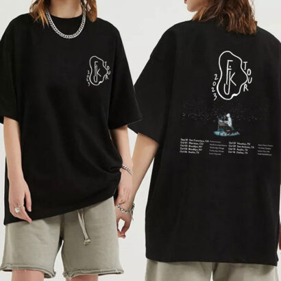 FKJ 2023 Tour Shirt, French Kiwi Juice Shirt, FKJ 2023 Concert Shirt