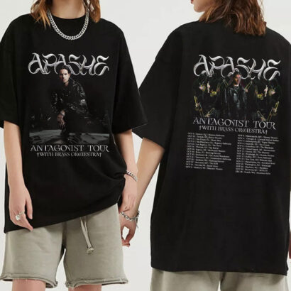 Apashe Antagonist Tour 2023 Shirt, Apashe Shirt, Apashe 2023 Concert Shirt