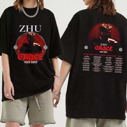 Zhu Grace Fall Tour 2023 Shirt, Steven Zhu 2023 Concert Shirt, DJ Steven Zhu Shirt