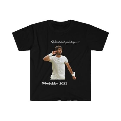 Carlos Alcaraz Shirt, Carlos Alcaraz Wimbeldon 2023 T-Shirt