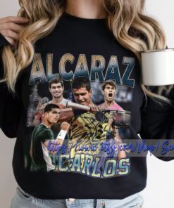 Carlos Alcaraz T-shirt, Carlos Alcaraz 90s Bootleg Shirt