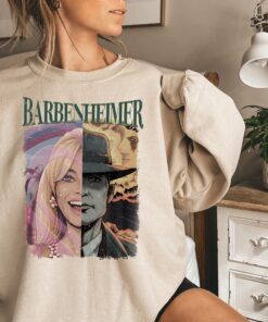 Barbenheimer Shirt,Barbie and Oppenheimer Shirt,Science and Fashion Lover Pink Shirt,Margot Robbie Cillian Murphy