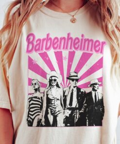 Barbenheimer Vintage Shirt,Retro Barbenheimer Shirt