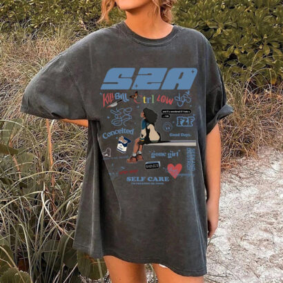 Sza SOS Shirt, Vintage Sza Shirt, Sza Good Days Shirt, SOS Tour 2023 Shirt