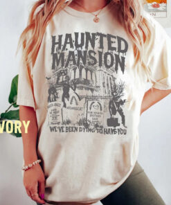Vintage Haunted Mansion shirt, Stretching Room shirt