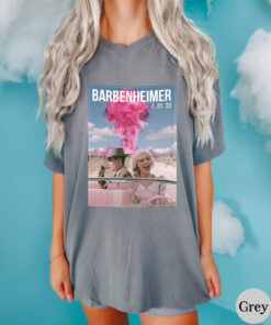 Barbenheimer T-Shirt, Barbie Oppenheimer Tee, Barbie Movie Inspired Shirt