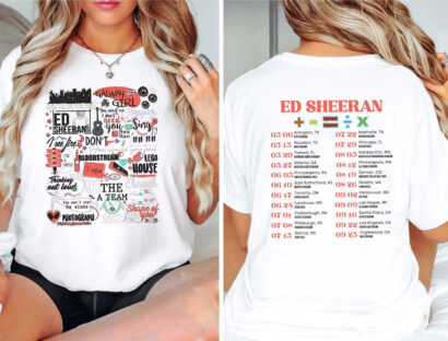 Mathematics Concert Tour Shirt, Pop Music Lover tshirt, Ed Sheeran Mathematics Tour 2023 tshirt, Ed Sheeran tshirt