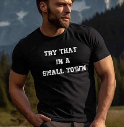 Jason Aldean tshirt, Try That In A Small Town shirt, Jason Aldean tee, Scripted - Lyric shirt,