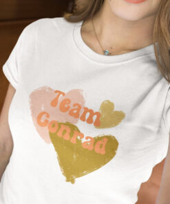 TEAM CONRAD shirt, The summer I turned pretty shirt tv series with characters Belly and Jeremiah