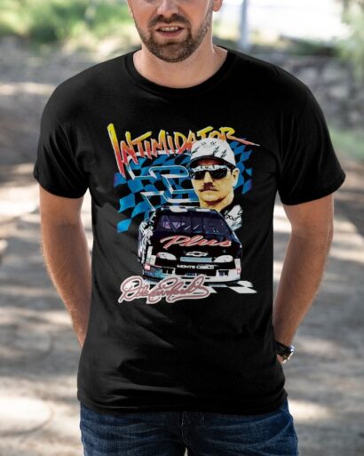 Dale Earnhardt Tshirt, Vintage The Intimidator Dale Earnhardt Racing Vintage 90S T-Shirt, Dale Earnhardt, Vintage Bootleg Inspired Tee