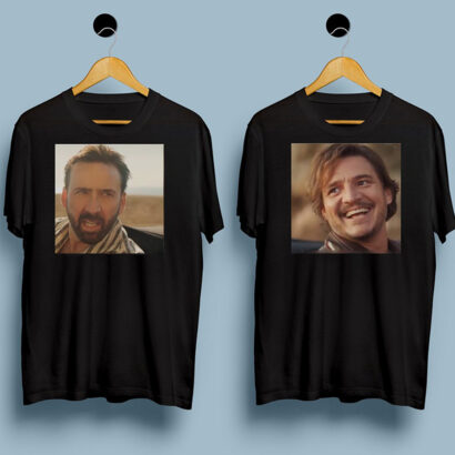 Pedro Pascal Tshirt, Nicolas Cage tshirt