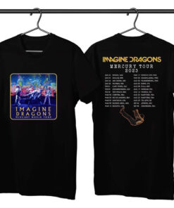 Imagine Dragons Mercury Tour 2023 Shirt, Imagine Dragons Concert Tour Shirt, Mercury Tour Music T-Shirt