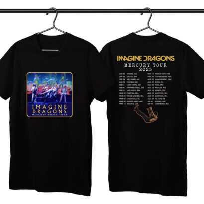 Imagine Dragons Mercury Tour 2023 Shirt, Imagine Dragons Concert Tour Shirt, Mercury Tour Music T-Shirt