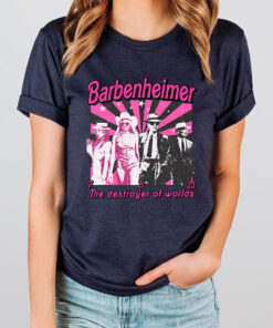 Barbenheimer Vintage Shirt, Barbie Tshirt, Come On Let's Go Party Tshirt, Destroyer Of Worlds Shirt