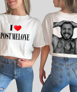 I Love Post Melone Tshirt, Post Melone TShirt, Posty Twelve Carat Tour 2023