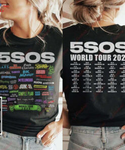 5sos 2023 Tour Shirt, 5 Seconds Of Summer tour shirt