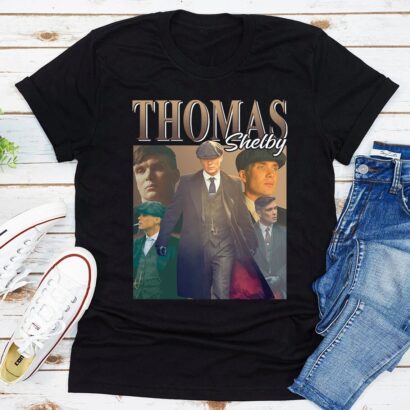 Thomas Shelby Vintage T-Shirt, Cillian Murphy Fan Shirt