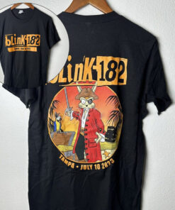 Blink 182 shirt, Blink 182 merch, Blink 182 tour shirt