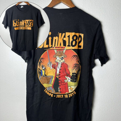 Blink 182 shirt, Blink 182 merch, Blink 182 tour shirt