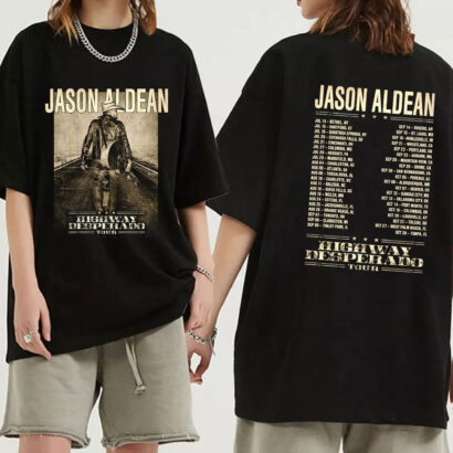 Jason Aldean tour Shirt, Jason Aldean Highway Desperado Tour 2023 Shirt, Jason Aldean Country Music tee