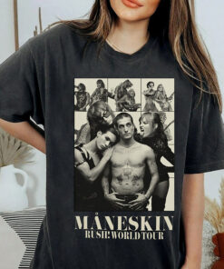 Maneskin tour 2023 Shirt, Måneskin band Tour Shirt, Maneskin shirt