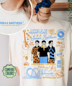 Jonas Brother Merch Comfort Colors, Jonas Brothers Tour Shirt, Jonas Brothers T-Shirt