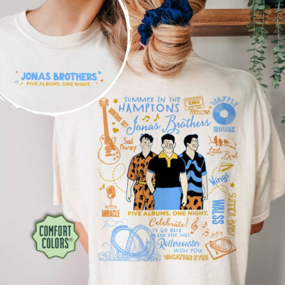 Jonas Brother Merch Comfort Colors, Jonas Brothers Tour Shirt, Jonas Brothers T-Shirt