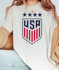 USA Women's Soccer Logo Shirt, World Cup Usa Shirt, American Shirt, USA National Soccer Team