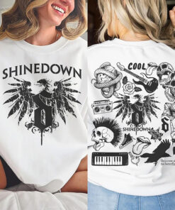 Shinedown tour 2023 Shirt, Shinedown Merch Art shirt, Shinedown Tour shirt