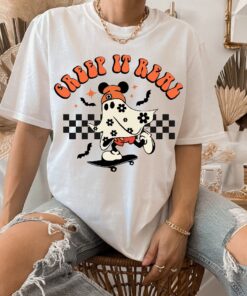 Creep It Real Shirt ,Ghost Skateboarding Shirt