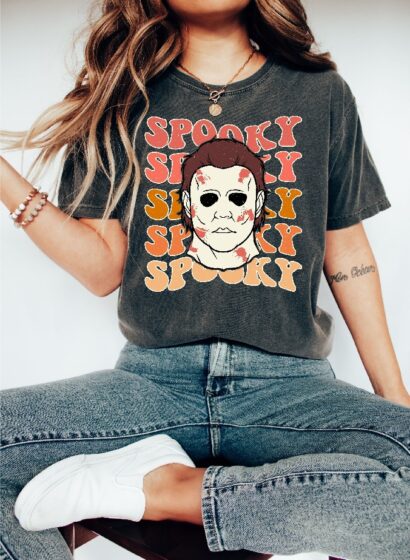 Horror movie Halloween Scream Jason Spooky Shirt