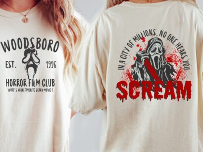 Scream Ghostface Horror Halloween Shirt