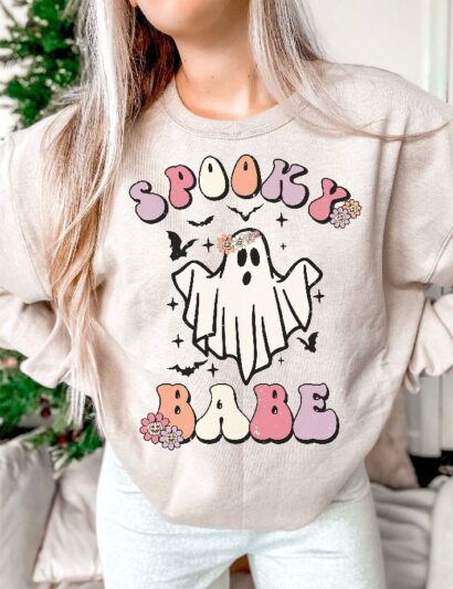 Spooky Babe Halloween Shirt