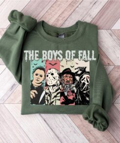 The Boys Of Fall Shirt, Horror Characters Tarot Card Shirt