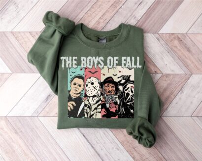 The Boys Of Fall Shirt, Horror Characters Tarot Card Shirt