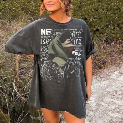 NF Vintage Graphic Tees, Nf 2023 Concert Shirt, NF Tour Shirt