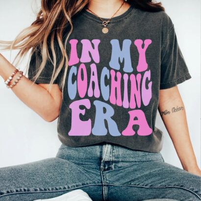 Retro Coaching Shirt, In My Coaching Era shirt, Cute Coaching Shirt