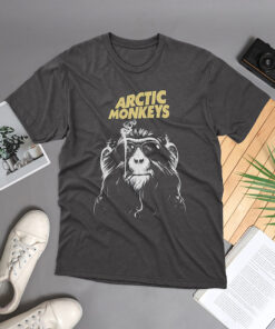 Arctic Monkeys tour tshirt, Arctic Monkeys Smoker Monkeys shirt