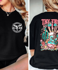 Jason Aldean shirt, Try that in a small town Front and Back Sweatshirt