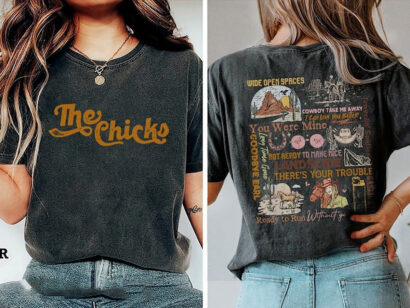 The Chicks shirt, The Chicks Tour Shirt, The Chicks World Tour