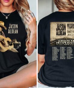 Highway Desperado Tour 2023 Setlist Shirt, Jason Aldean Country Music T-Shirt