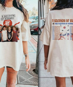 5sos Tour 2023 Shirt, 5 second of summer shirt, 5 Seconds Of Summer concert tee