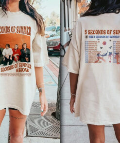5 sos tour 2023 tshirt, 5 Seconds Of Summer The Show Shirt, 5 Seconds Of Summer 2023 Tour Shirt