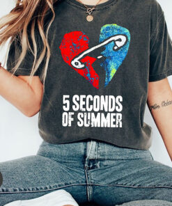 Heartbreak Girl 5 Sos Shirt, 5 Seconds Of Summer Tour 2023 Shirt, 5SOS Merch