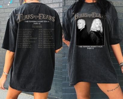 Tears for Fears The Tipping Point Tour 2023 Shirt, Tears for Fears TShirt, Tears for Fears Tipping Point Shirt 2023