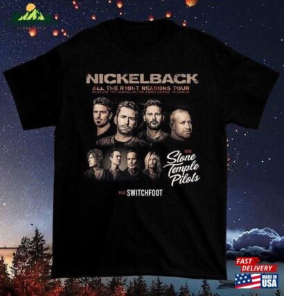 Nickelback Tour Music 2023 Shirt